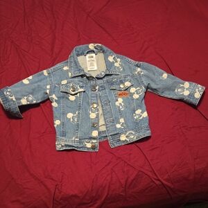2T Mickey Mouse Denim Jean Jacket